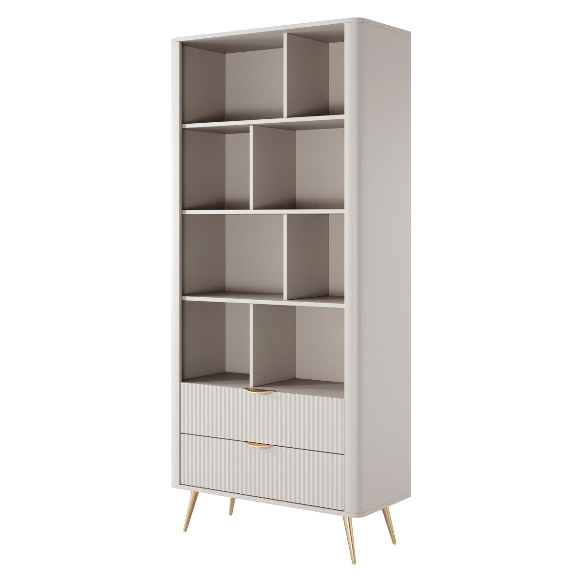 Skapis Lanti 88/193/38 cm bēšš - N1 Home