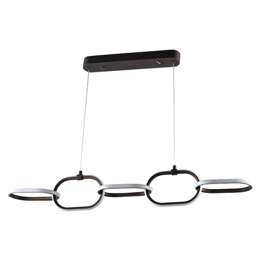 Lustra Richmond Interiors Lyan 140/92/13,5 cm bronza - N1 Home