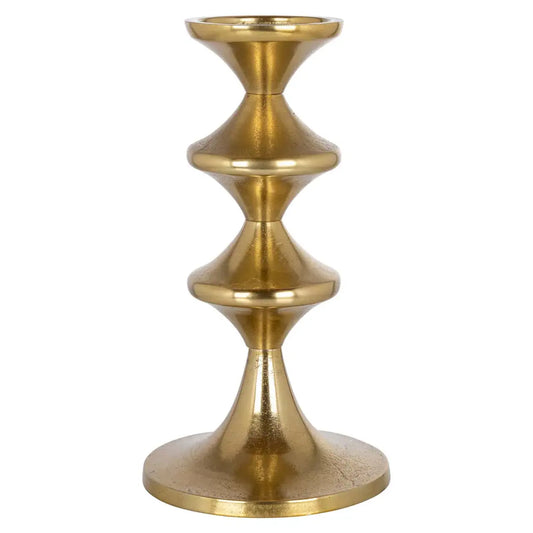 Svečturis Ayden gold small Richmond Interiors 37/20/20 cm zelts - N1 Home