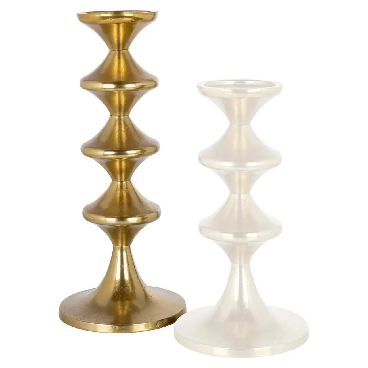 Svečturis Ayden gold large Richmond Interiors 47/20/20 cm zelts - N1 Home