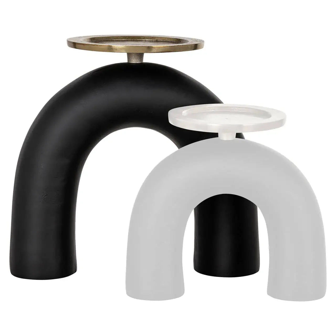 Svečturis Livi black/gold large Richmond Interiors - N1 Home
