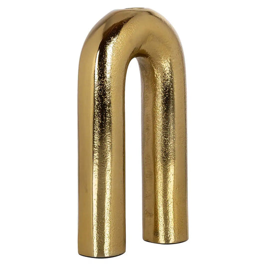 Svečturis Rowin gold large Richmond Interiors 20/12/7 cm zelts - N1 Home