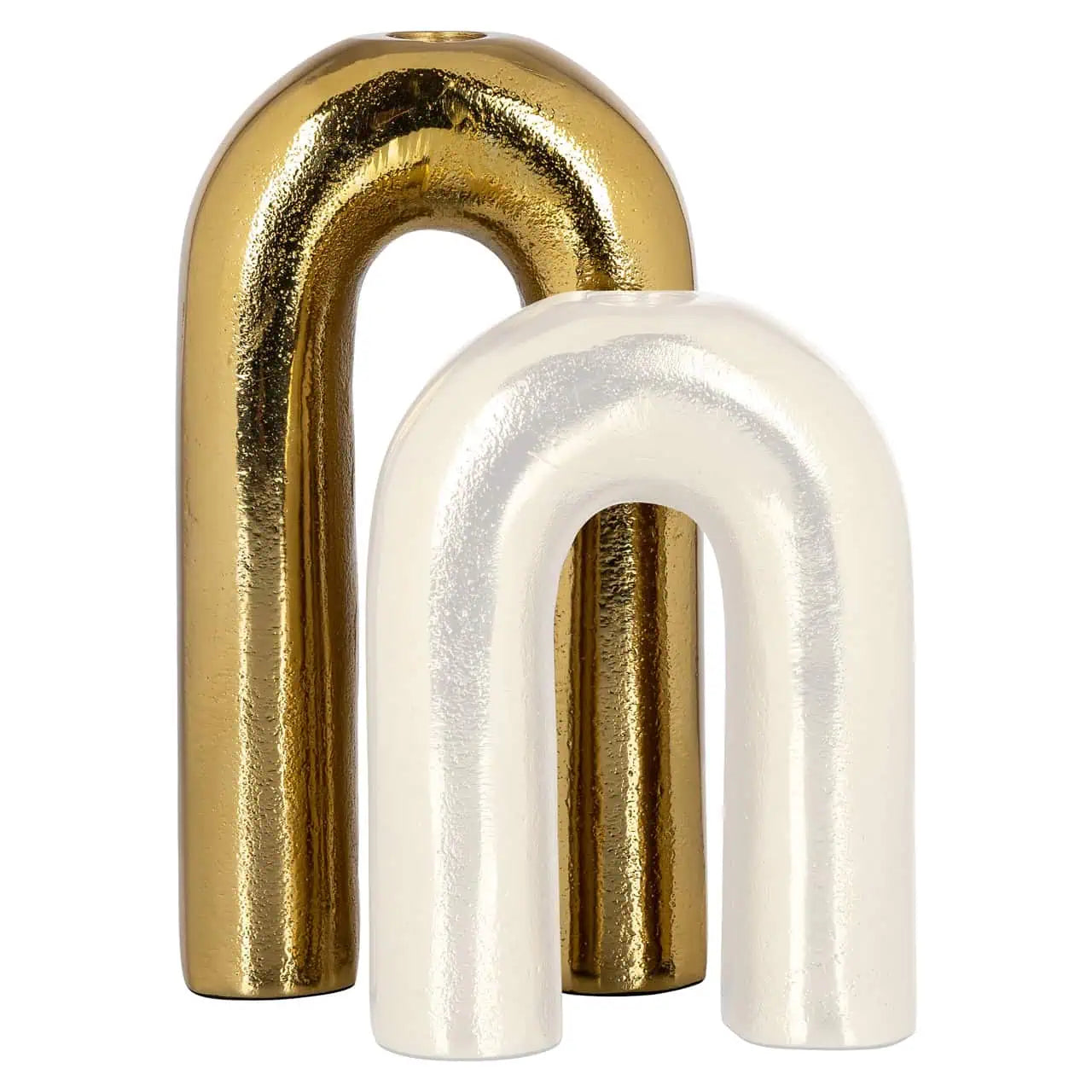Svečturis Rowin gold large Richmond Interiors 20/12/7 cm zelts - N1 Home