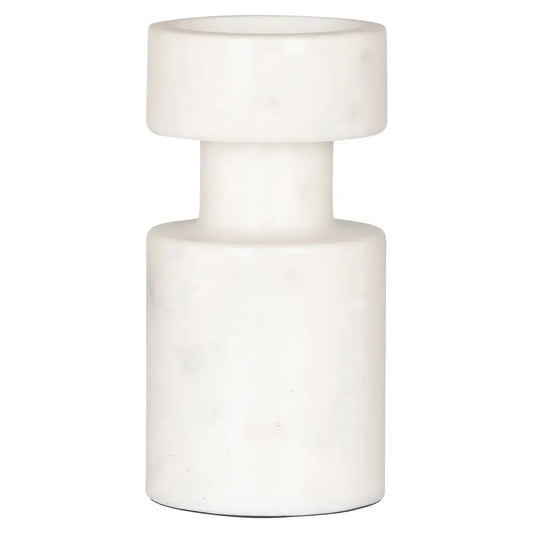 Svečturis  Melle white small Richmond Interiors 20/10/10 cm balts - N1 Home