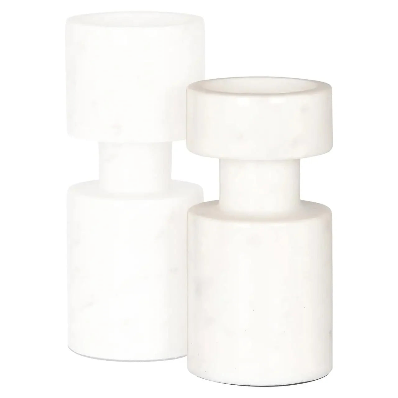 Svečturis  Melle white small Richmond Interiors 20/10/10 cm balts - N1 Home