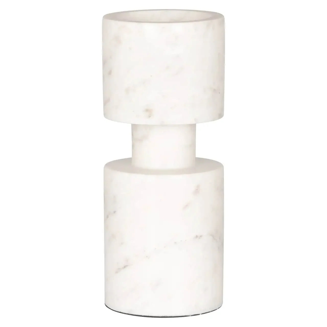 Svečturis  Melle white large Richmond Interiors 24/10/10 cm balts - N1 Home