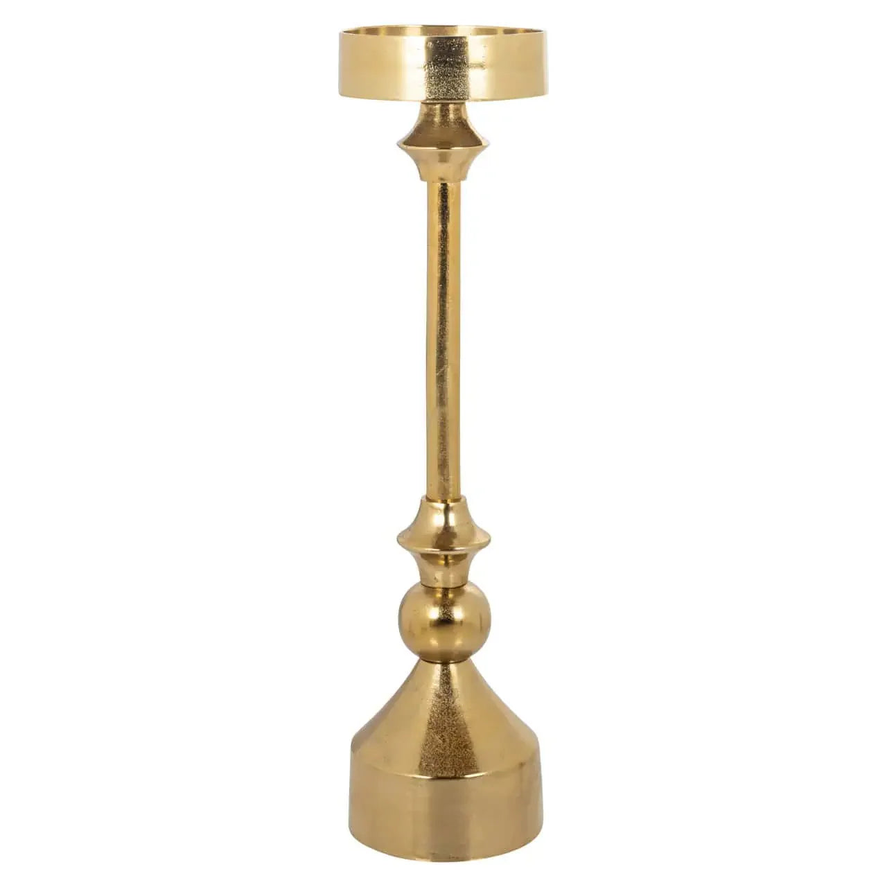 Svečturis Presley gold small Richmond Interiors 80/21/21 cm zelts - N1 Home