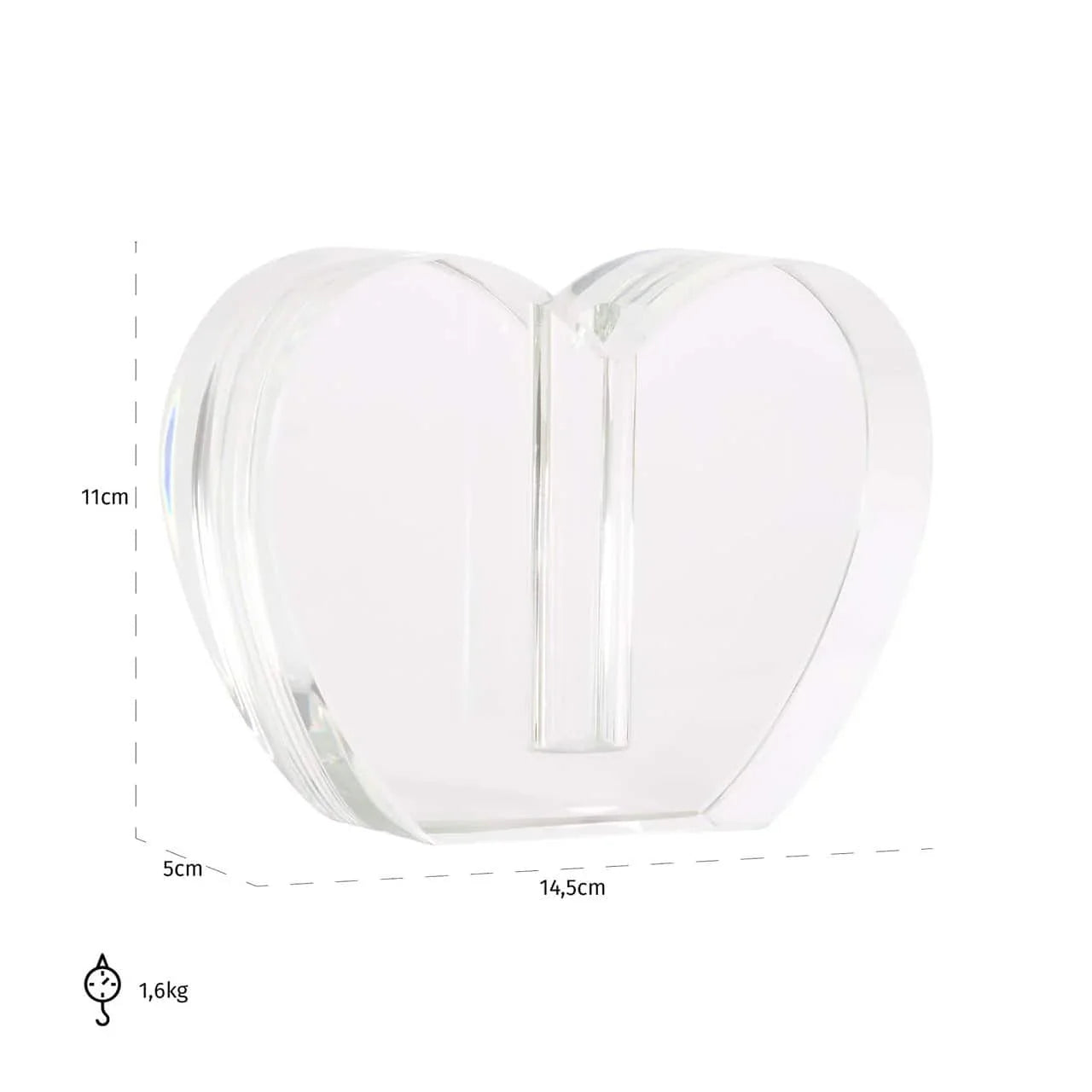 Svečturis Sana S Richmond Interiors 14,5/11/5 cm balts - N1 Home