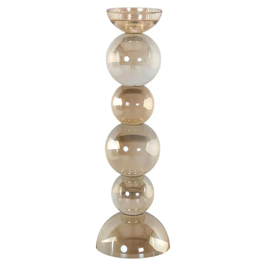Svečturis Emie brown large Richmond Interiors 38/12/12 cm brūns - N1 Home