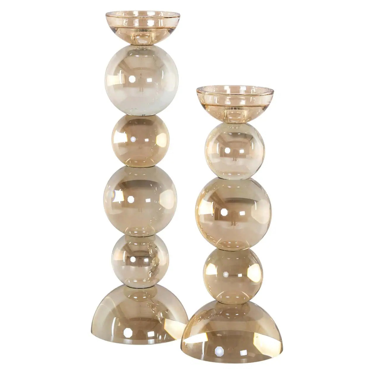 Svečturis Emie brown large Richmond Interiors 38/12/12 cm brūns - N1 Home