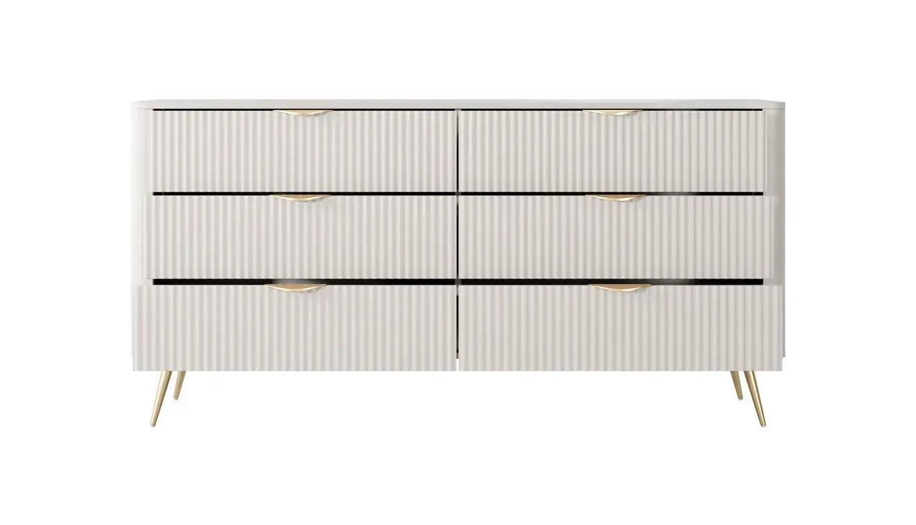 Kumode Lanti 163/81/38 cm bēšs - N1 Home