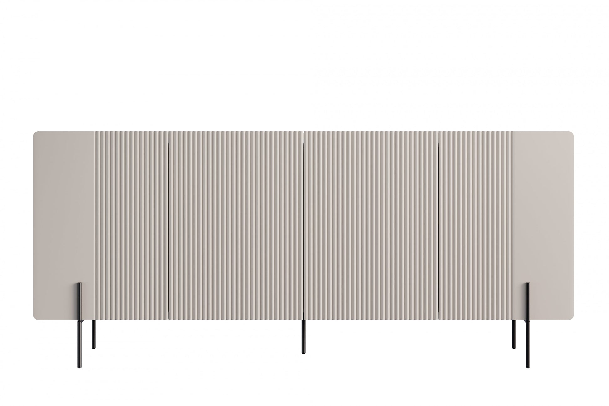 Kumode Dersi 200/87/42 cm kašmirs/melns - N1 Home