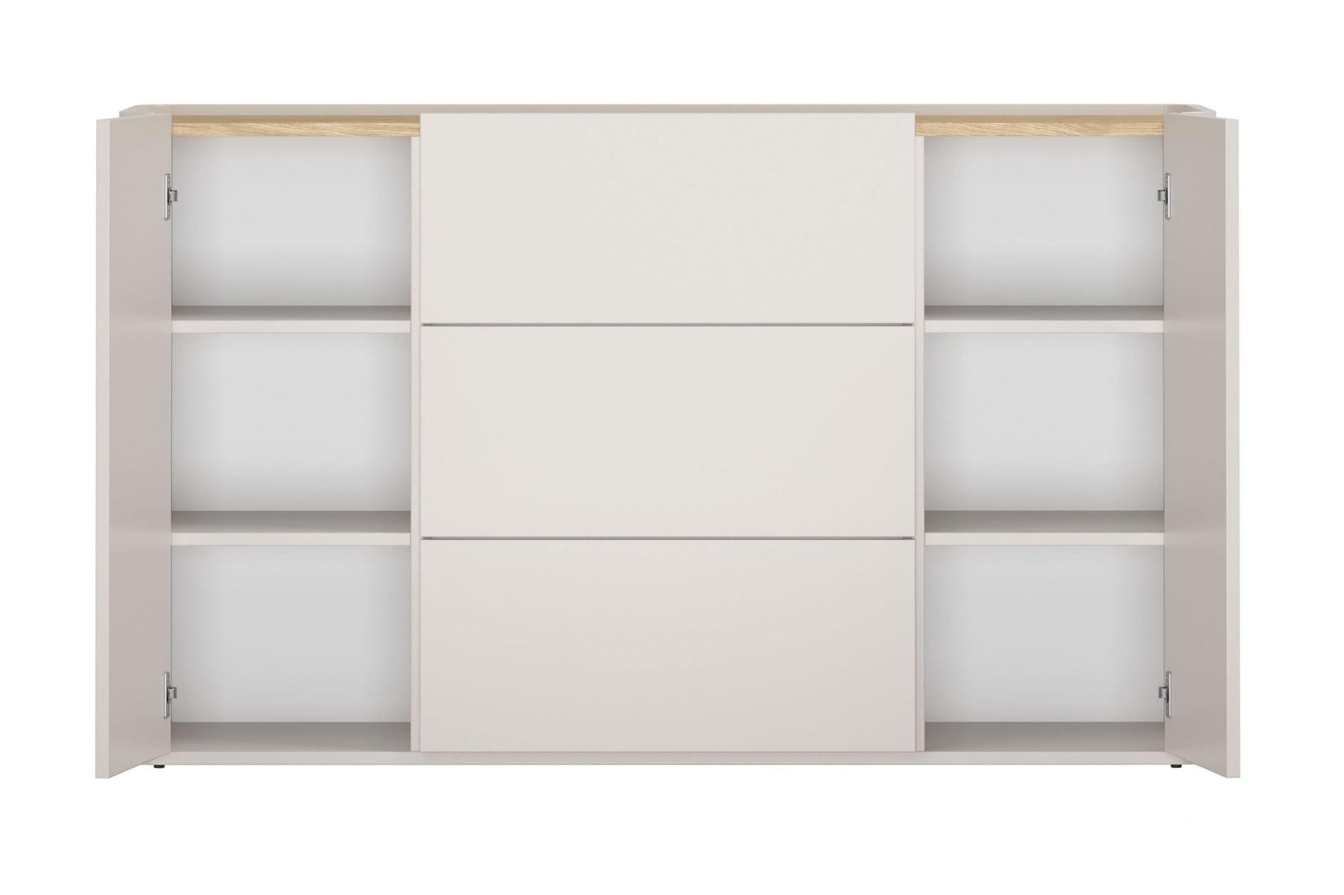 Kumode Elva 150/89.5/48 cm Kašmirs / Eļļots ozols - N1 Home