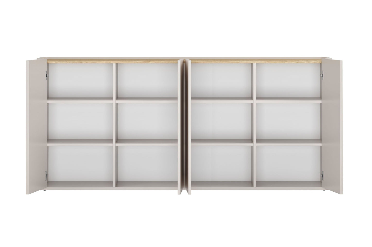 Kumode Elva 200/89.5/48 cm Kašmirs / Eļļots ozols - N1 Home