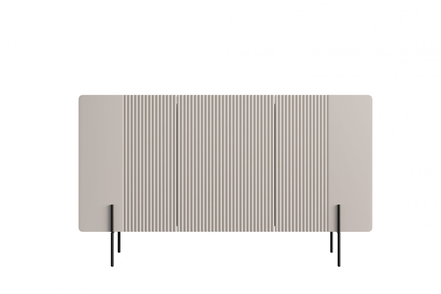 Kumode Dersi 150/87/42 cm kašmirs/melns - N1 Home