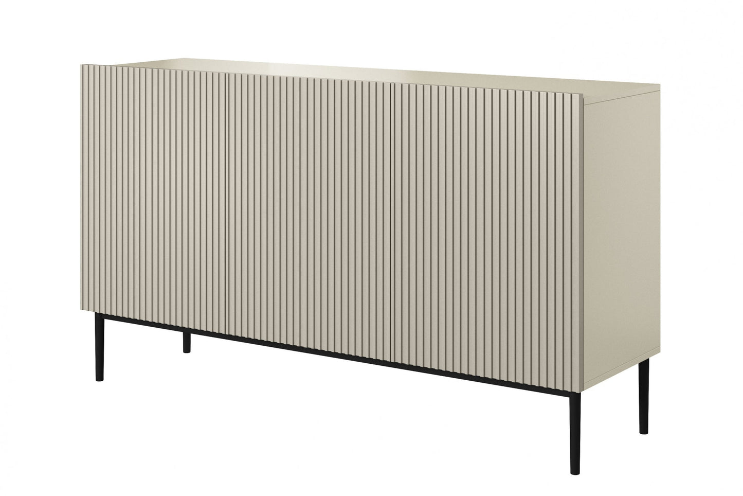 Kumode AUSTIN 150/85/45 cm kašmirs/melns kājas - N1 Home