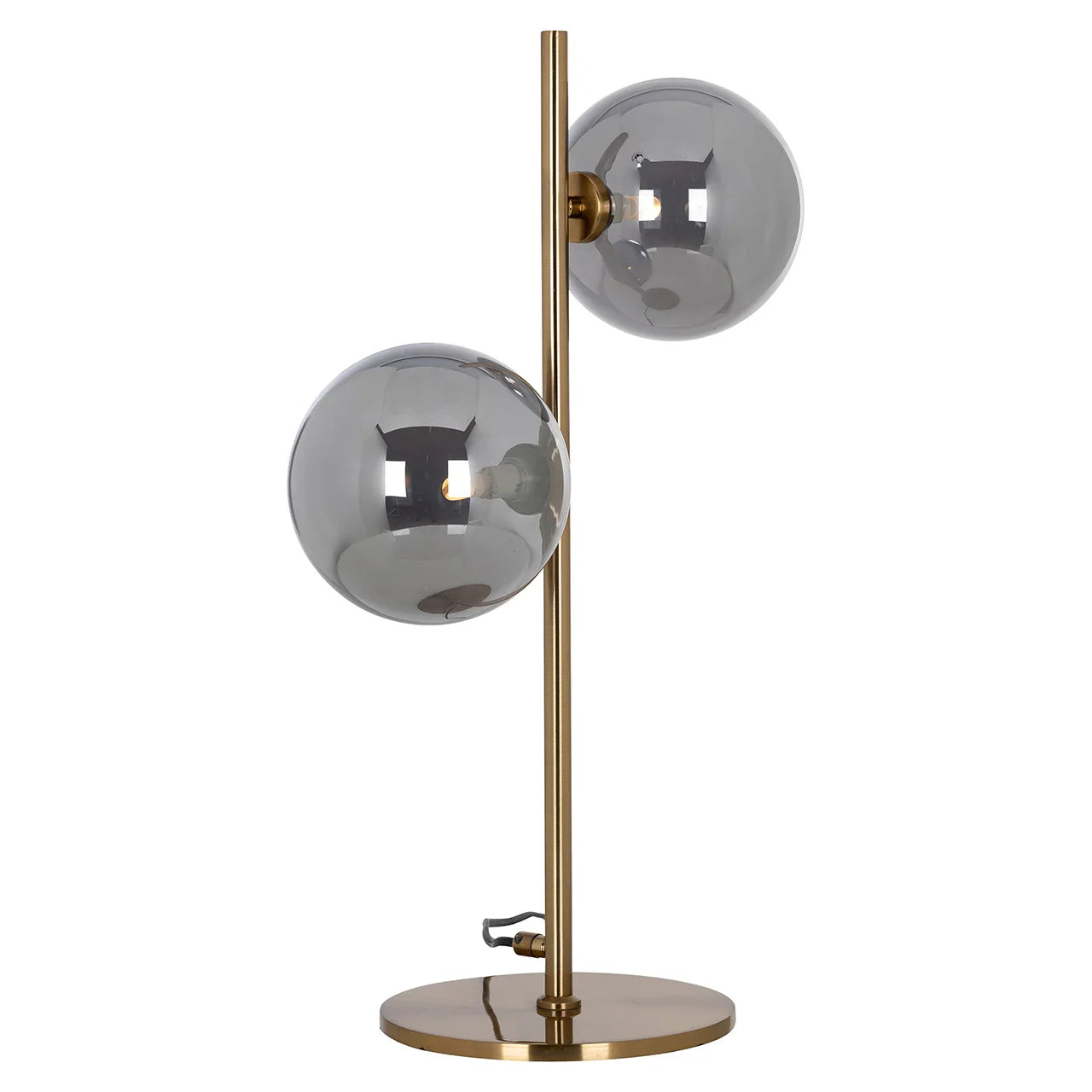 Galda lampa Richmond Interiors Lise 55/34/20 cm zelts - N1 Home