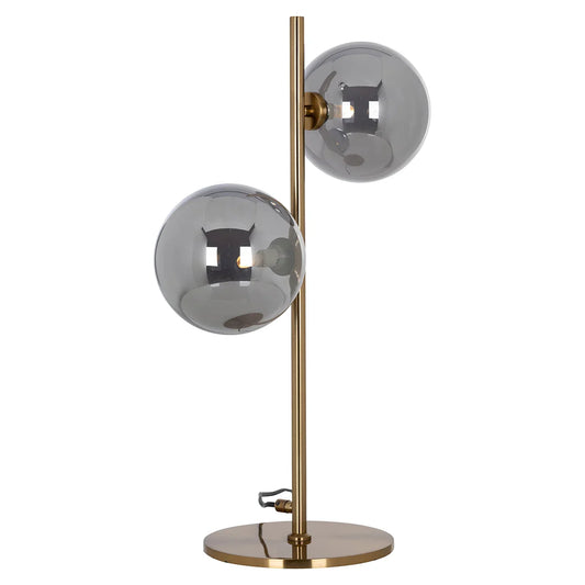 Galda lampa Richmond Interiors Lise 55/34/20 cm zelts - N1 Home