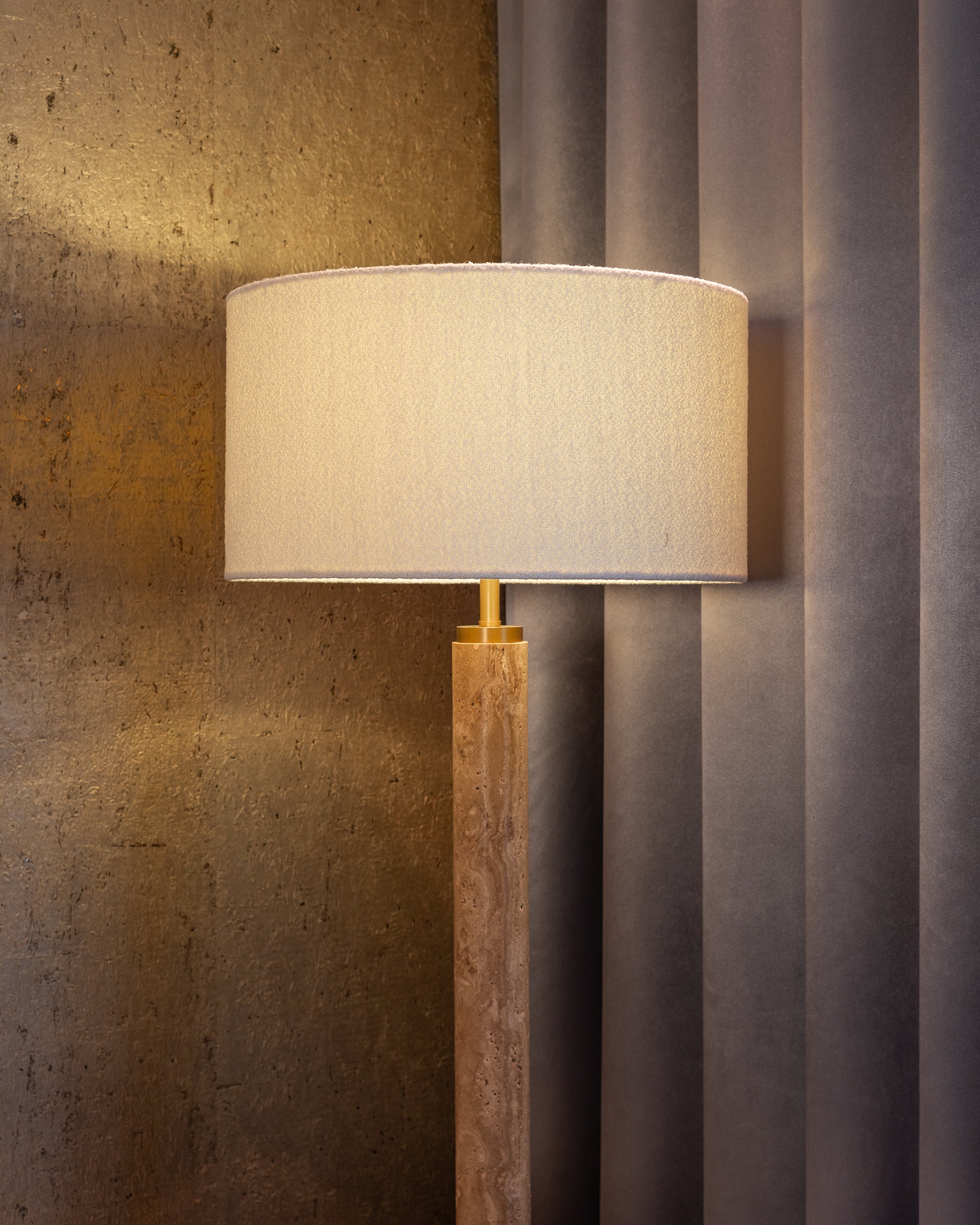Stāvlampa Richmond Interiors Lorén 166/50/50 cm bēšs - N1 Home