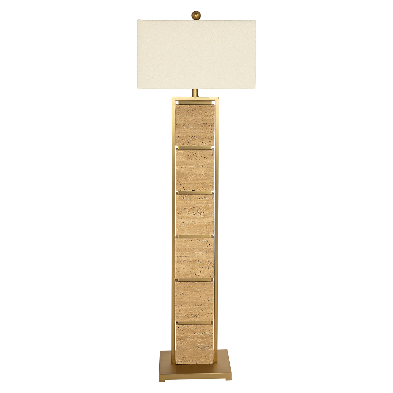 Stāvlampa Richmond Interiors Meyra 150/46/26 cm bēšs - N1 Home