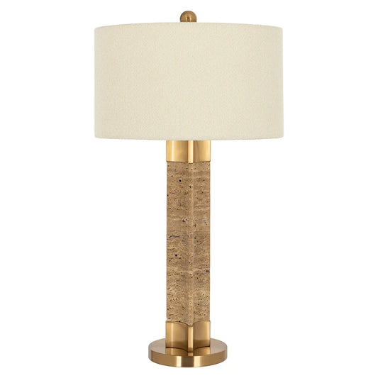 Galda lampa Richmond Interiors Aaliyah 79/42/42 cm bēšs - N1 Home