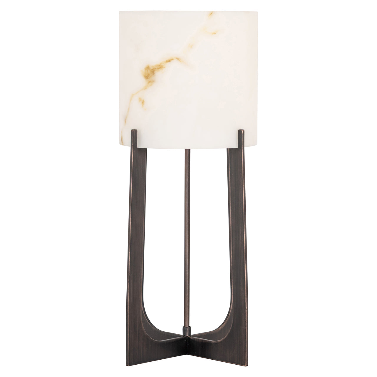 Galda lampa Richmond Interiors Loura small 57/27/27 cm bronza - N1 Home
