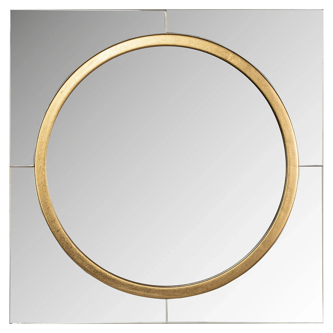 Spogulis Richmond Interiors Briana 51/51/2 cm zelts - N1 Home