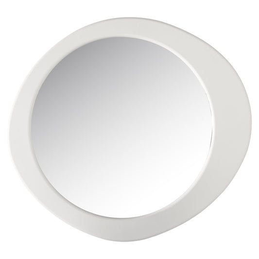 Spogulis Richmond Interiors Bloomstone 120/108/5 cm balts - N1 Home