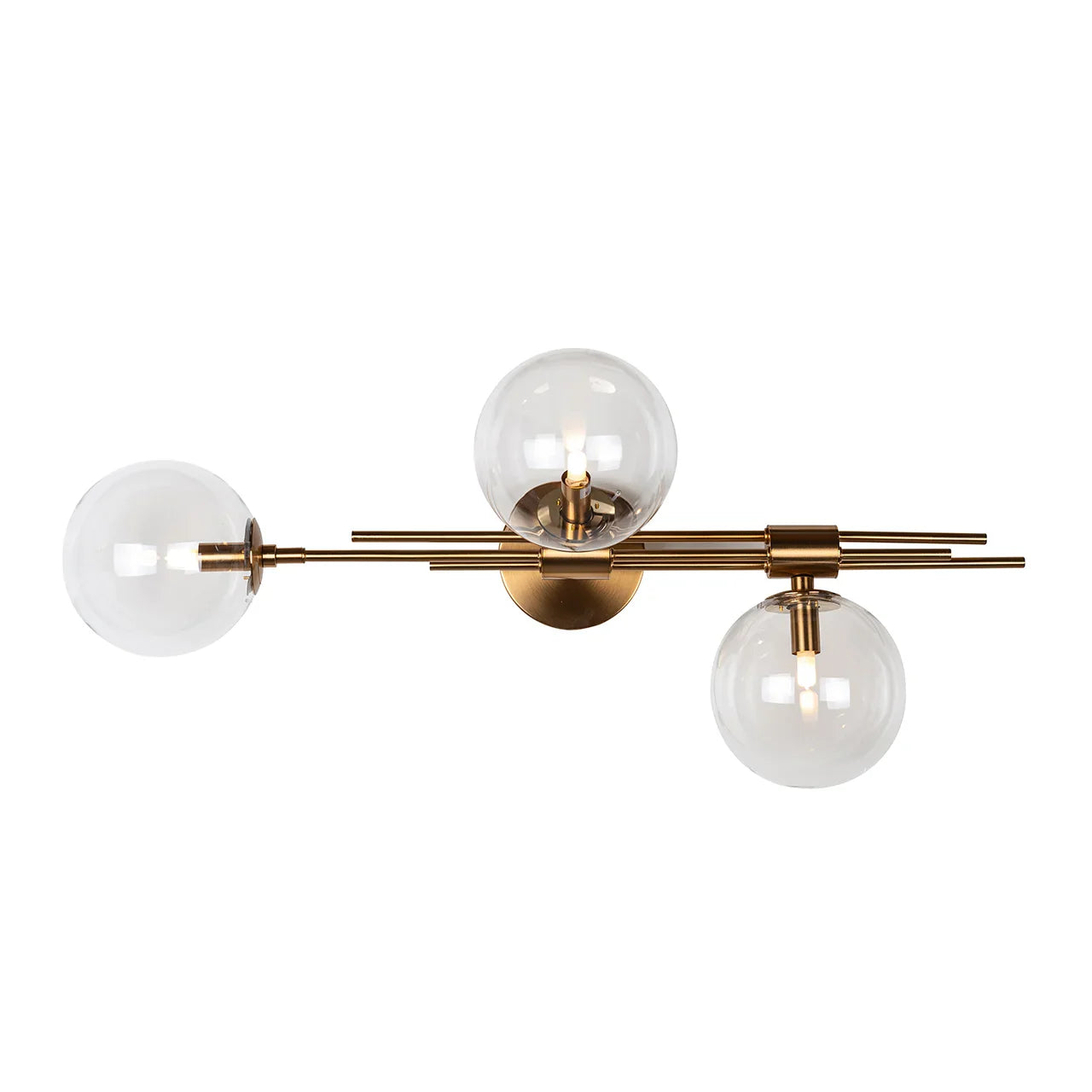 Sienas lampa Richmond Interiors Davine 33/75/27 cm zelts - N1 Home