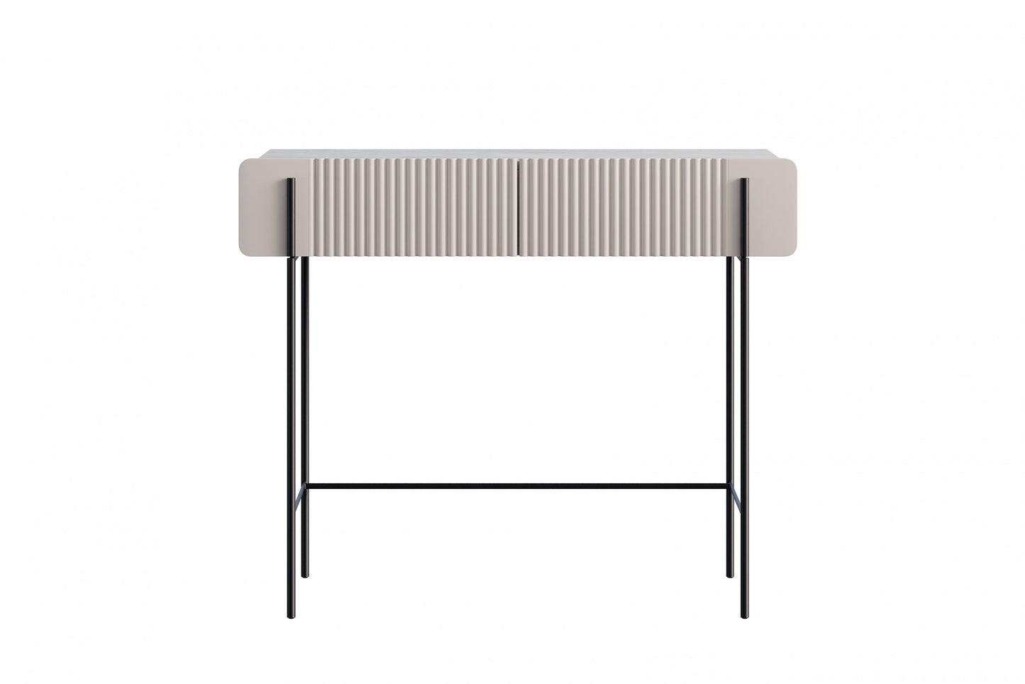 Konsole Dersi 100/85/42 cm kašmirs/melns - N1 Home