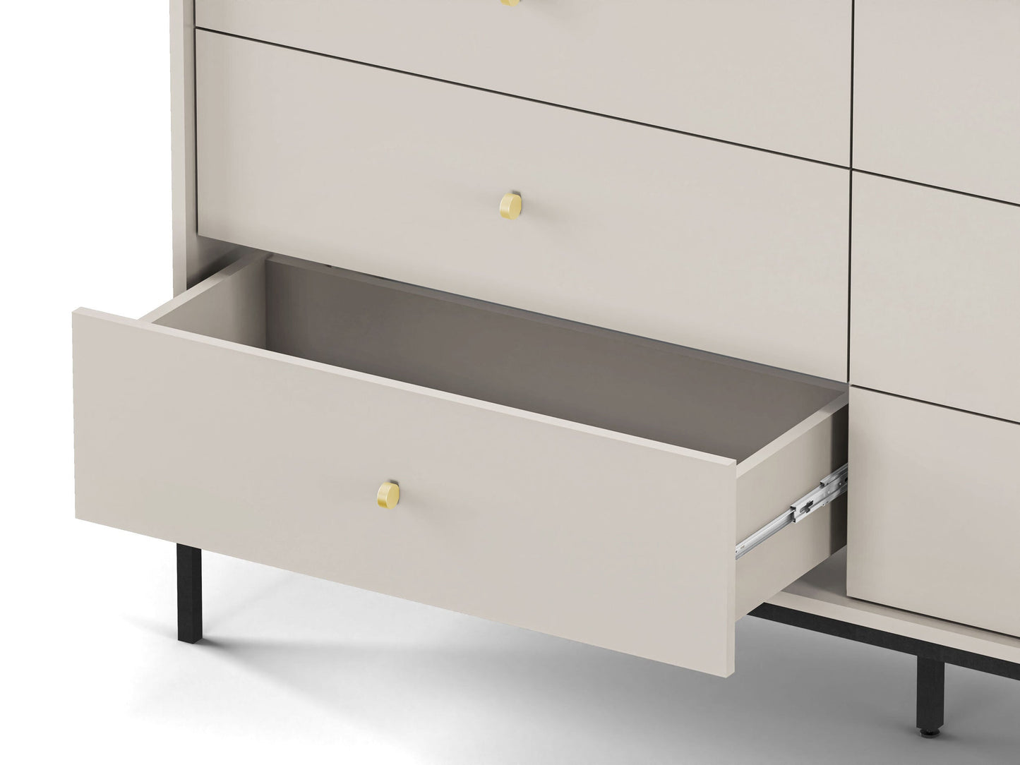 Kumode MN 89/154/39 cm bēšš - N1 Home