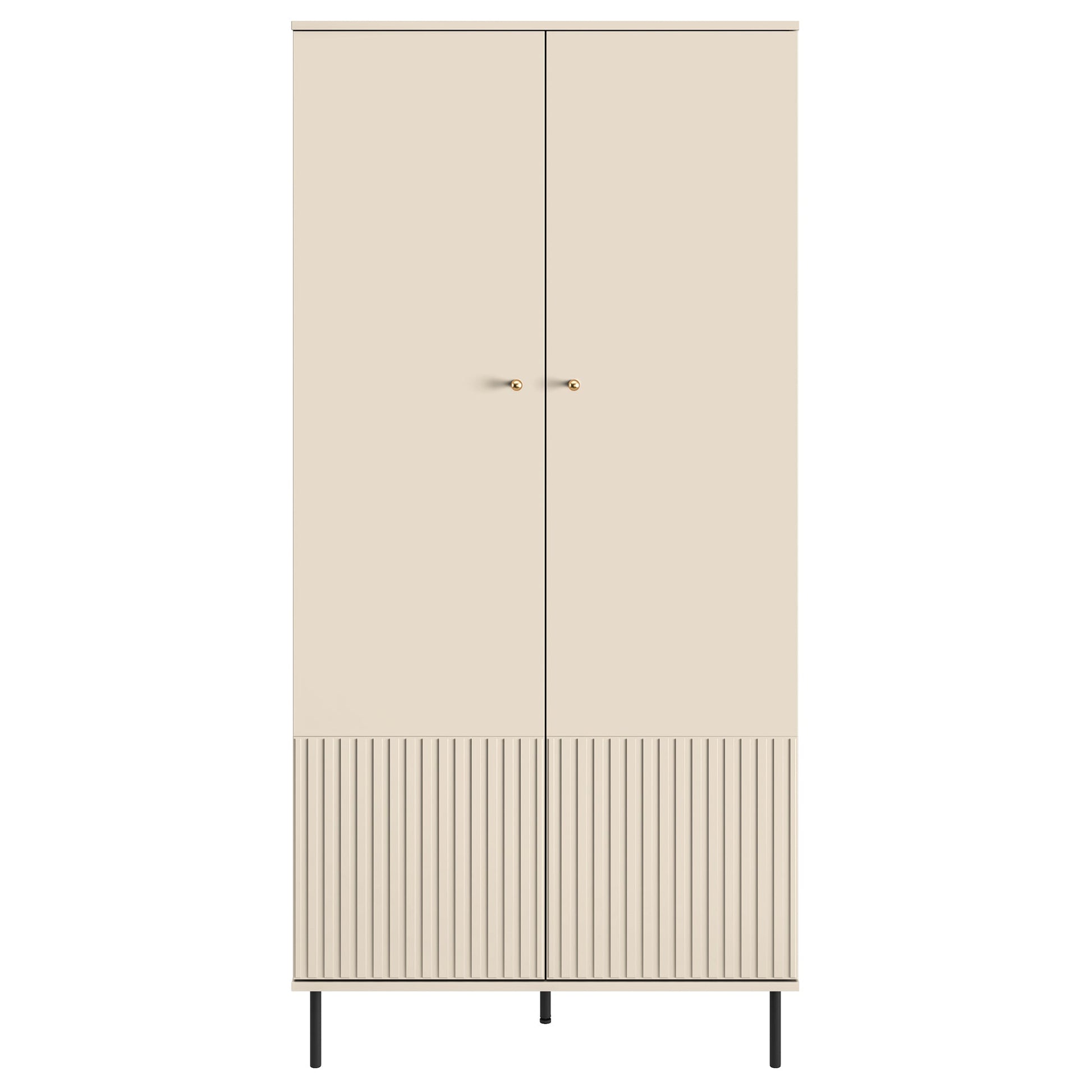 Skapīs Galeto 190/92/53 cm bēšs - N1 Home