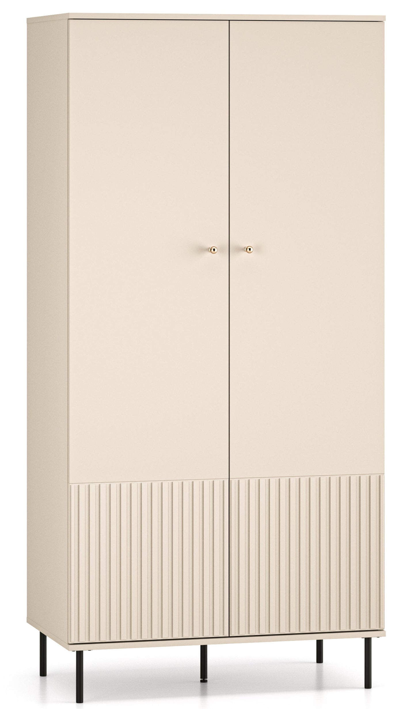 Skapīs Galeto 190/92/53 cm bēšs - N1 Home