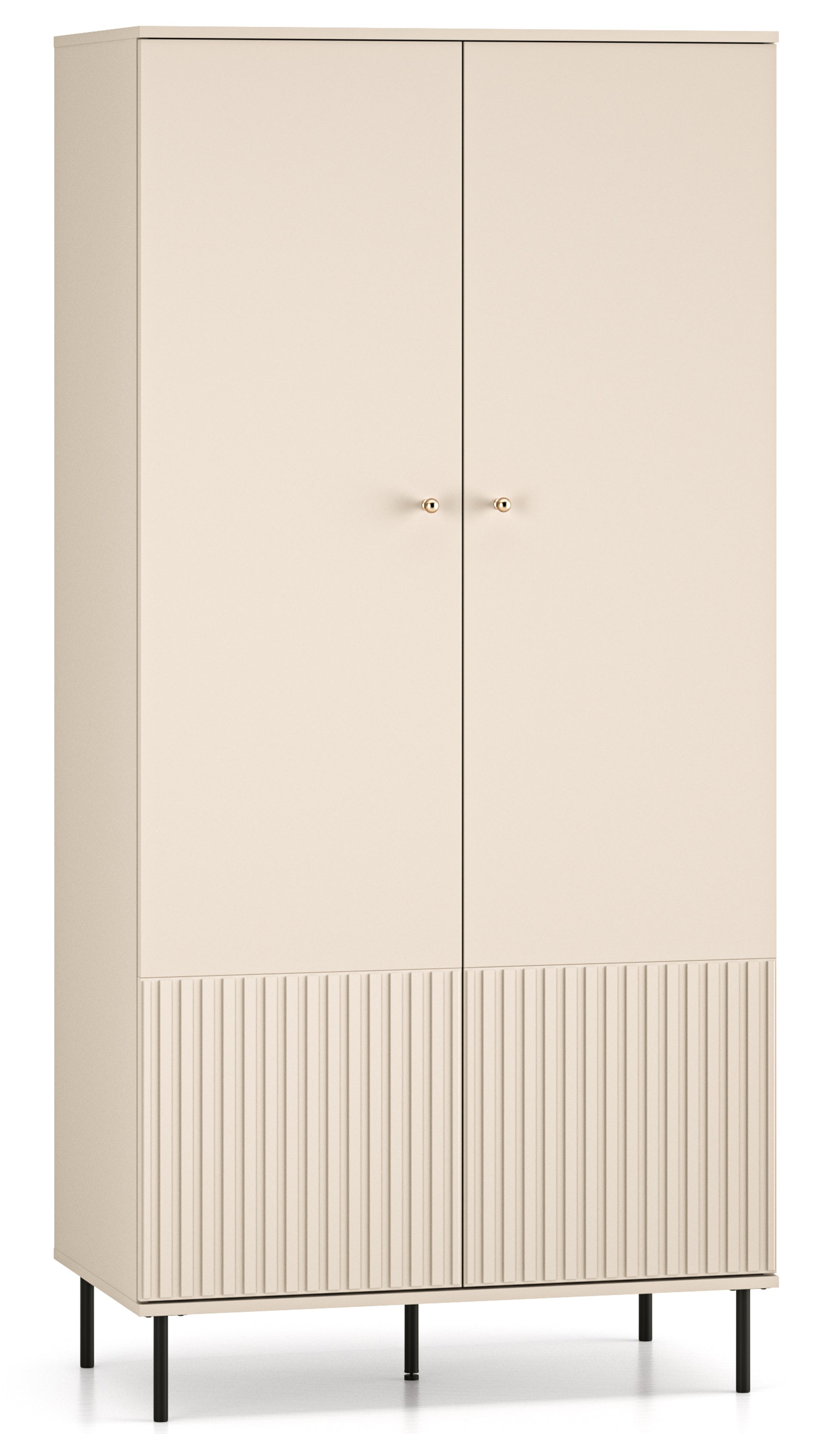 Skapīs Galeto 190/92/53 cm bēšs - N1 Home