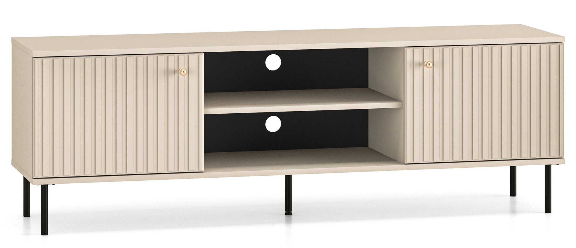 TV skapis Galeto 53/160/40 cm bēšš - N1 Home