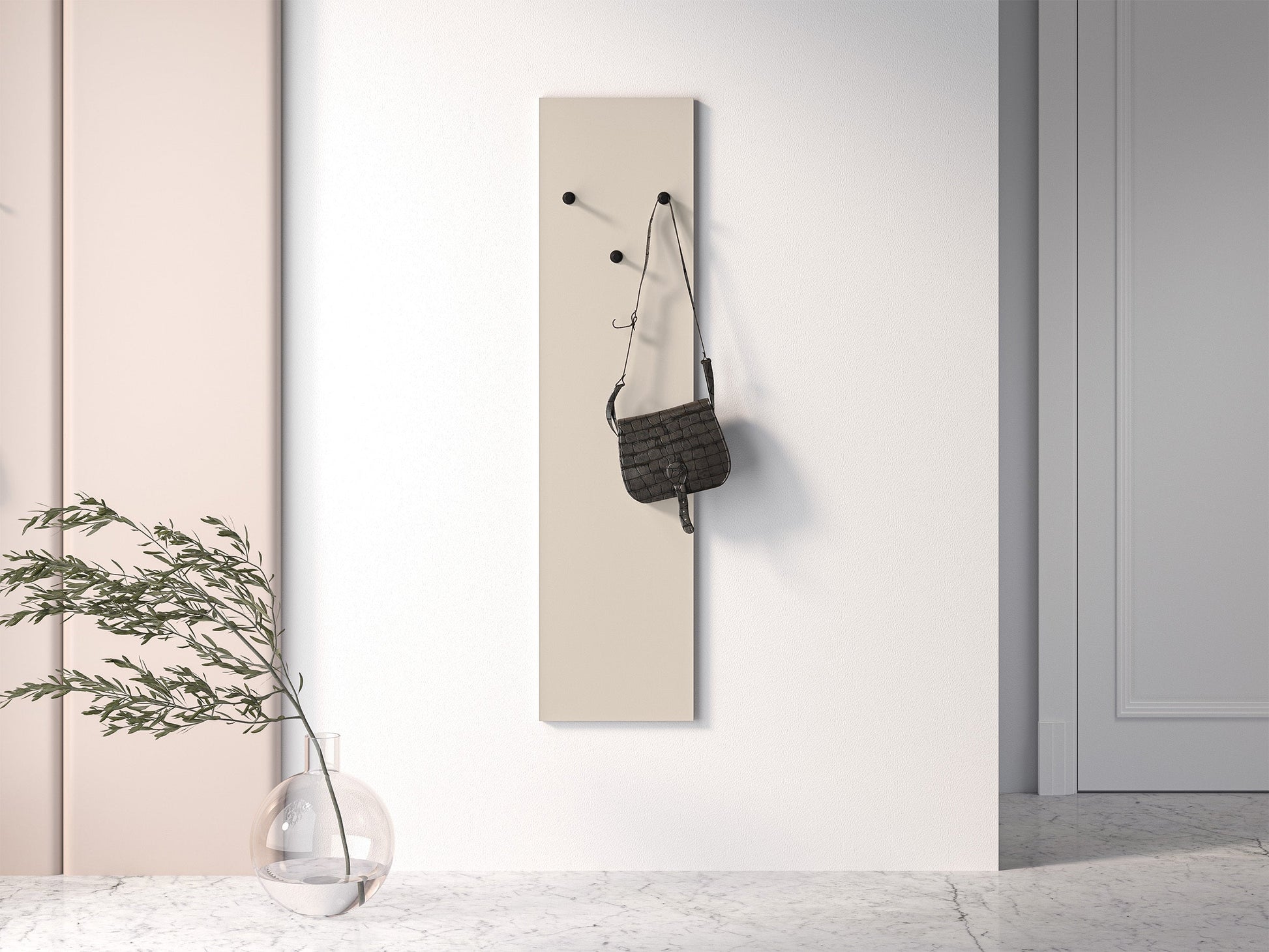 Sienas pakaramais Galeto 137/34 cm bēšs - N1 Home