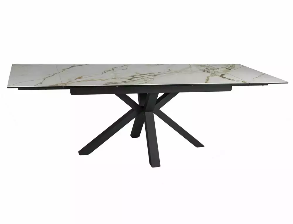 Galds GOLDI 76/90/160(240) cm balts - N1 Home