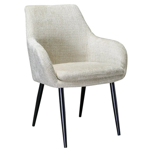 Krēsls Chrissy Richmond Interiors 86/63/65 cm Niagara 902 beige Chenille - N1 Home