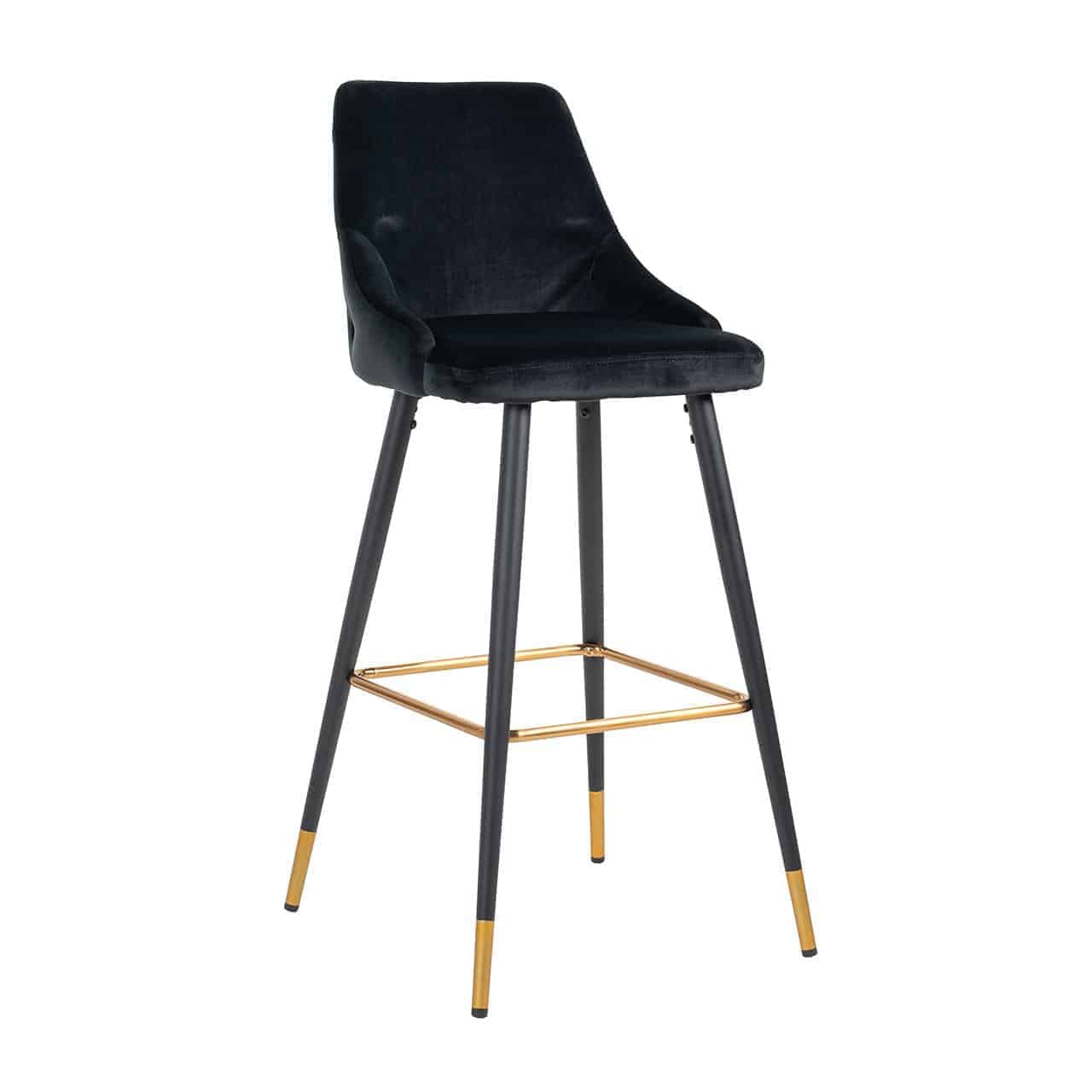 Bāra krēsls Imani Richmond Interiors 109/50/61 cm Quartz Black 800 - N1 Home