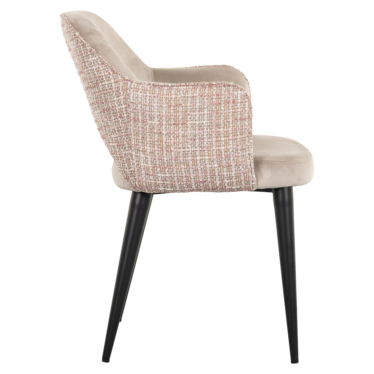 Krēsls Giovanna Richmond Interiors 84/58/63 cm Be trendy 1673 rose - N1 Home