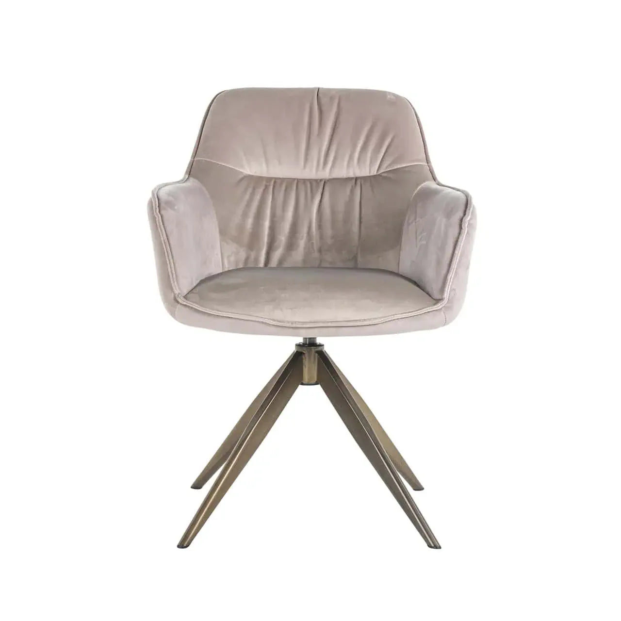 Krēsls Aline FR  Richmond Interiors 82/59/61 cm khaki velvet - N1 Home