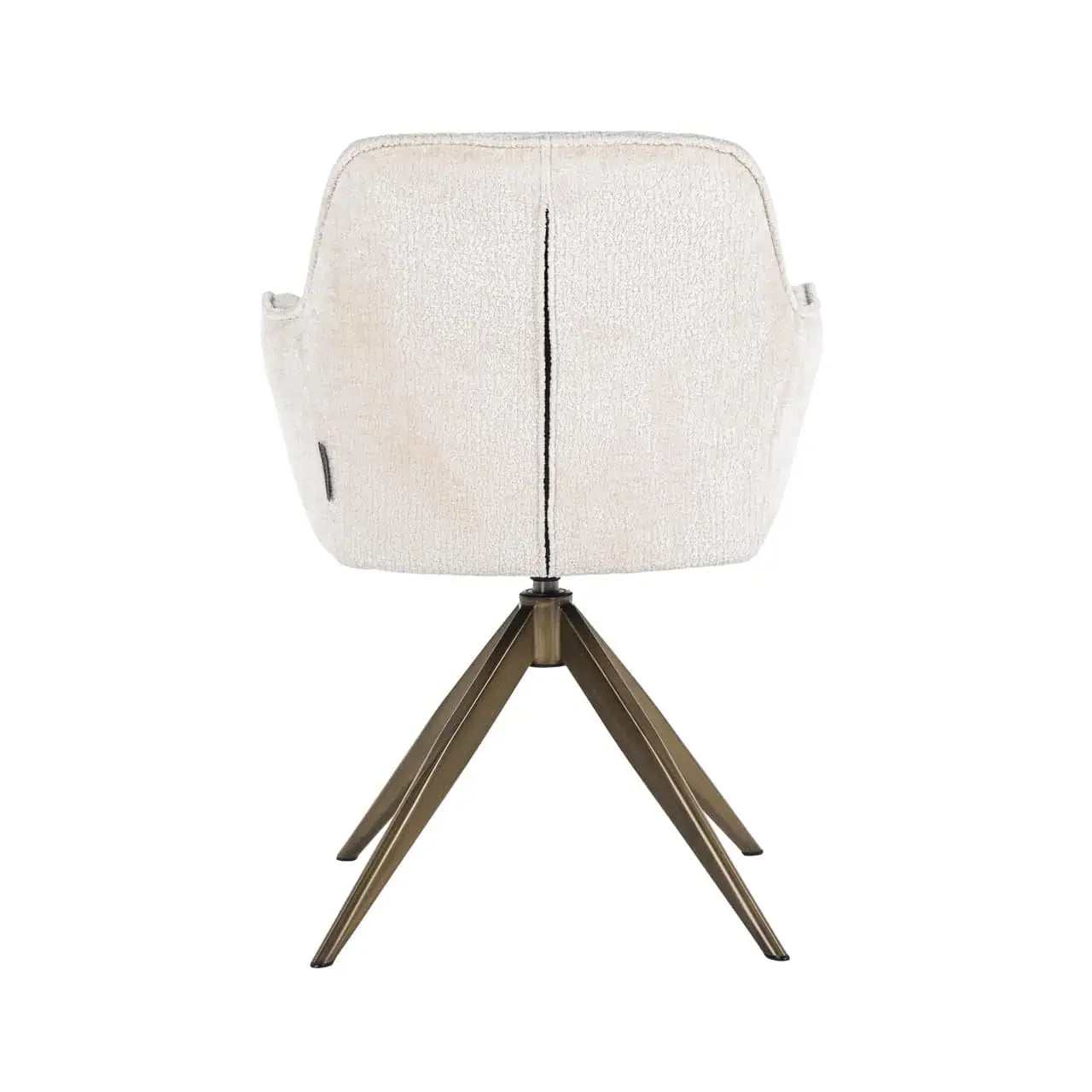 Krēsls Aline FR  Richmond Interiors 82/59/61 cm white chenille - N1 Home