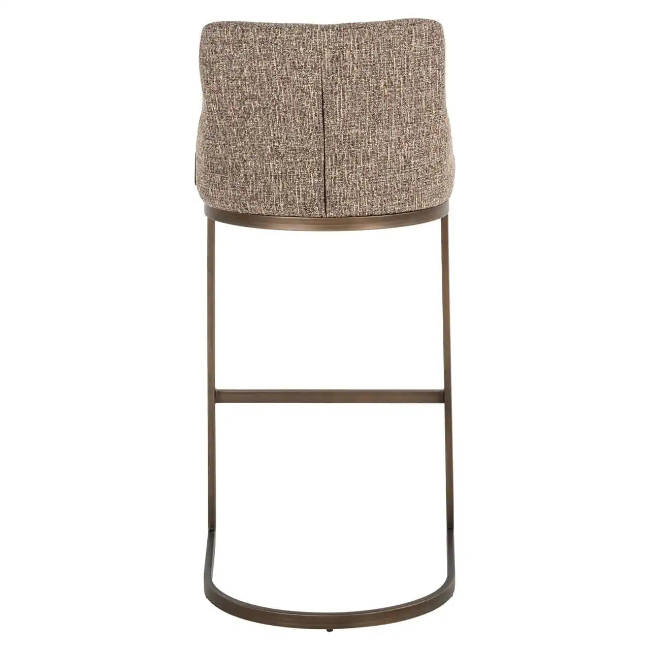 Bāra krēsls Bolton  (Set of 2) Richmond Interiors 103/48/48 cm brown tweed - N1 Home