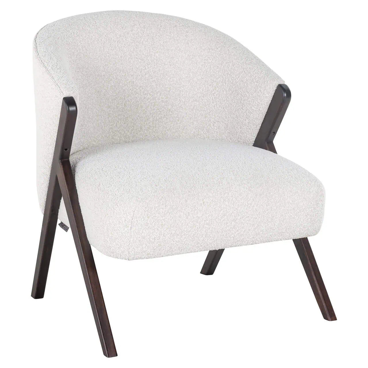 Krēsls Mia Richmond Interiors 75/66/70 cm white bouclé - N1 Home