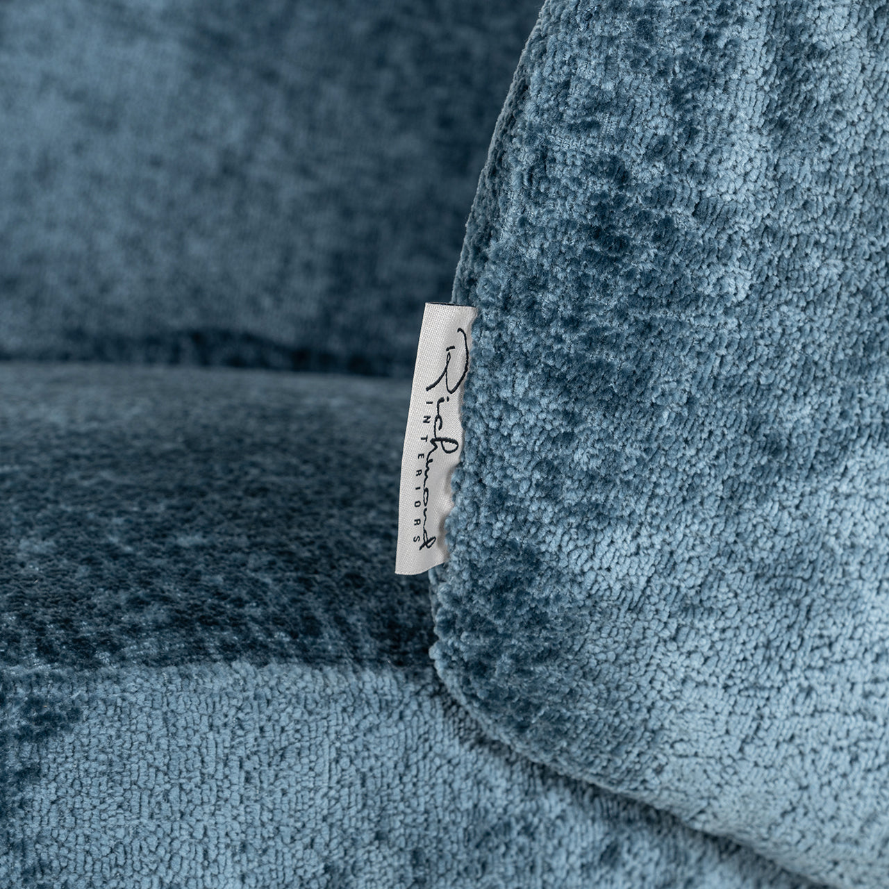 Krēsls Amphara Richmond Interiors 81/62/61 cm Bergen 601 blue chenille - N1 Home