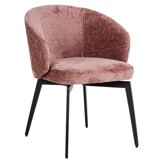 Krēsls Amphara Richmond Interiors 81/62/61 cm Bergen 705 rose chenille - N1 Home