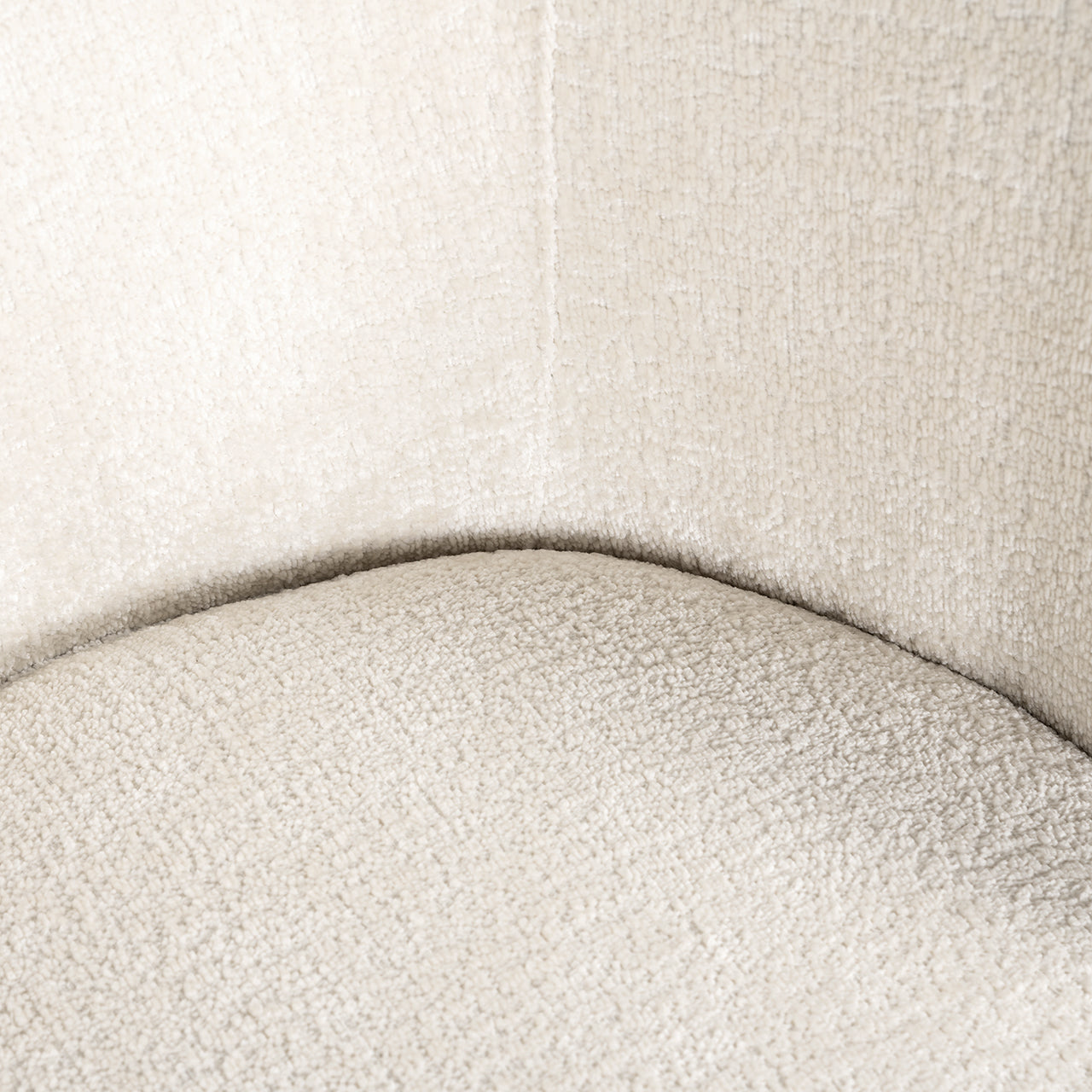 Krēsls Amphara Richmond Interiors 81/62/61 cm FR-Bergen 900 white chenille - N1 Home