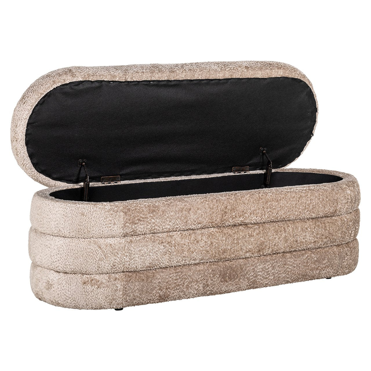 Pufs Camile Richmond Interiors 48/130/45 cm Sheep 01 nature - N1 Home