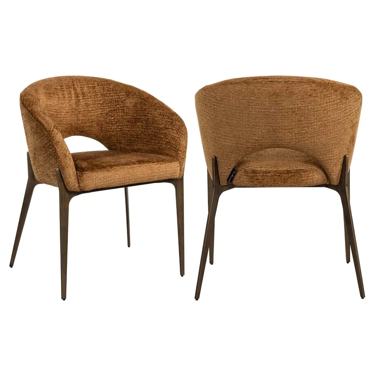 Krēsls Kenzi Richmond Interiors 82/63/57 cm cognac fusion 28 - N1 Home