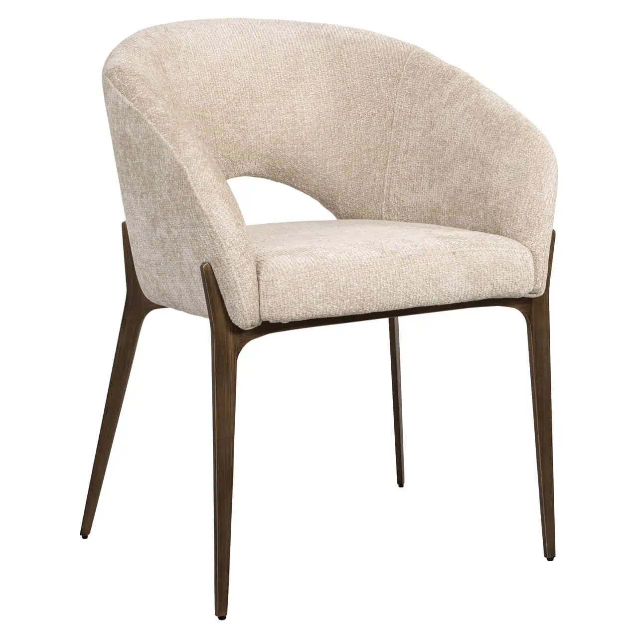 Krēsls Kenzi Richmond Interiors 82/63/57 cm cream unicorn - N1 Home